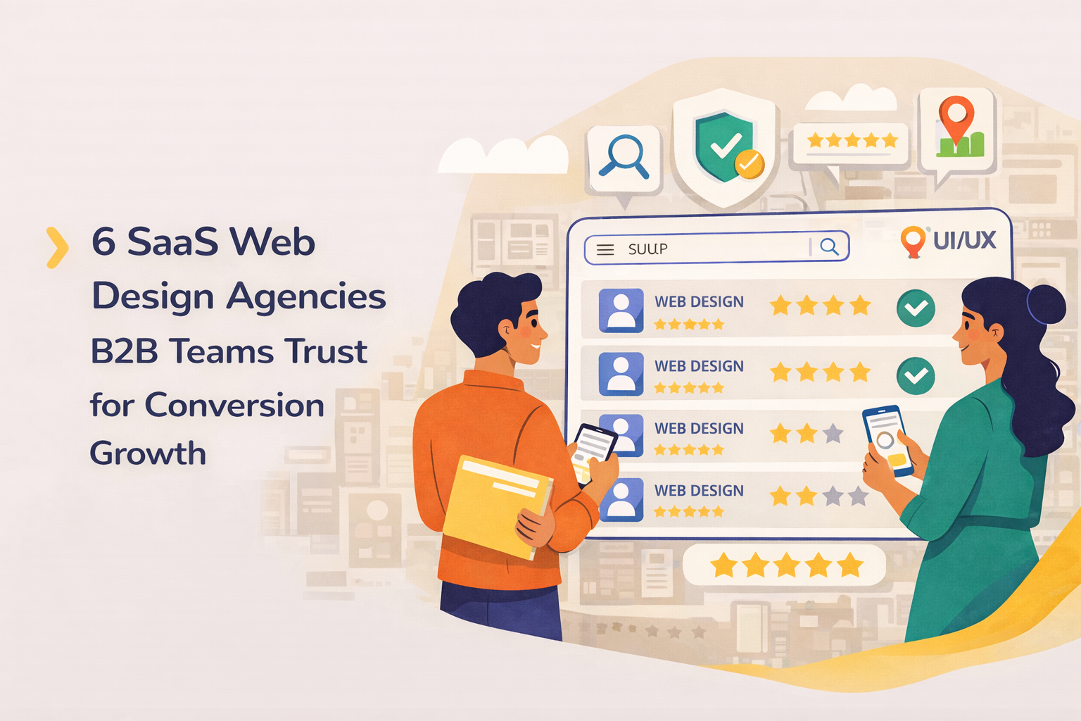 Top 6 SaaS Web Design Agencies in 2026 for B2B Conversion Growth