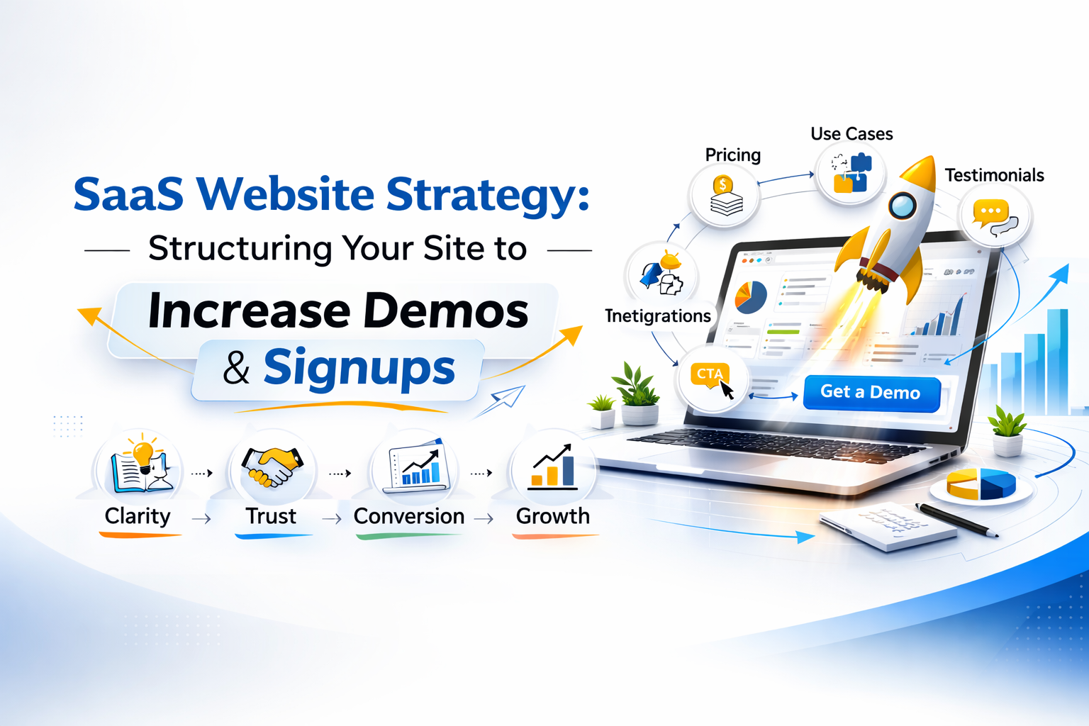 SaaS Website Strategy: Structuring Your Site to Increase Demos & Signups