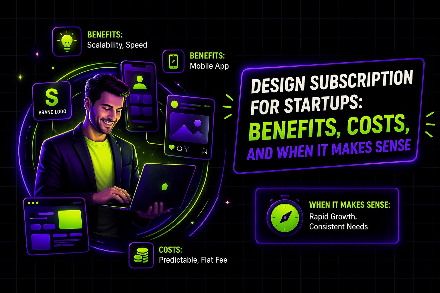 Design Subscription for Startups: Benefits, Costs, and When It Makes Sense