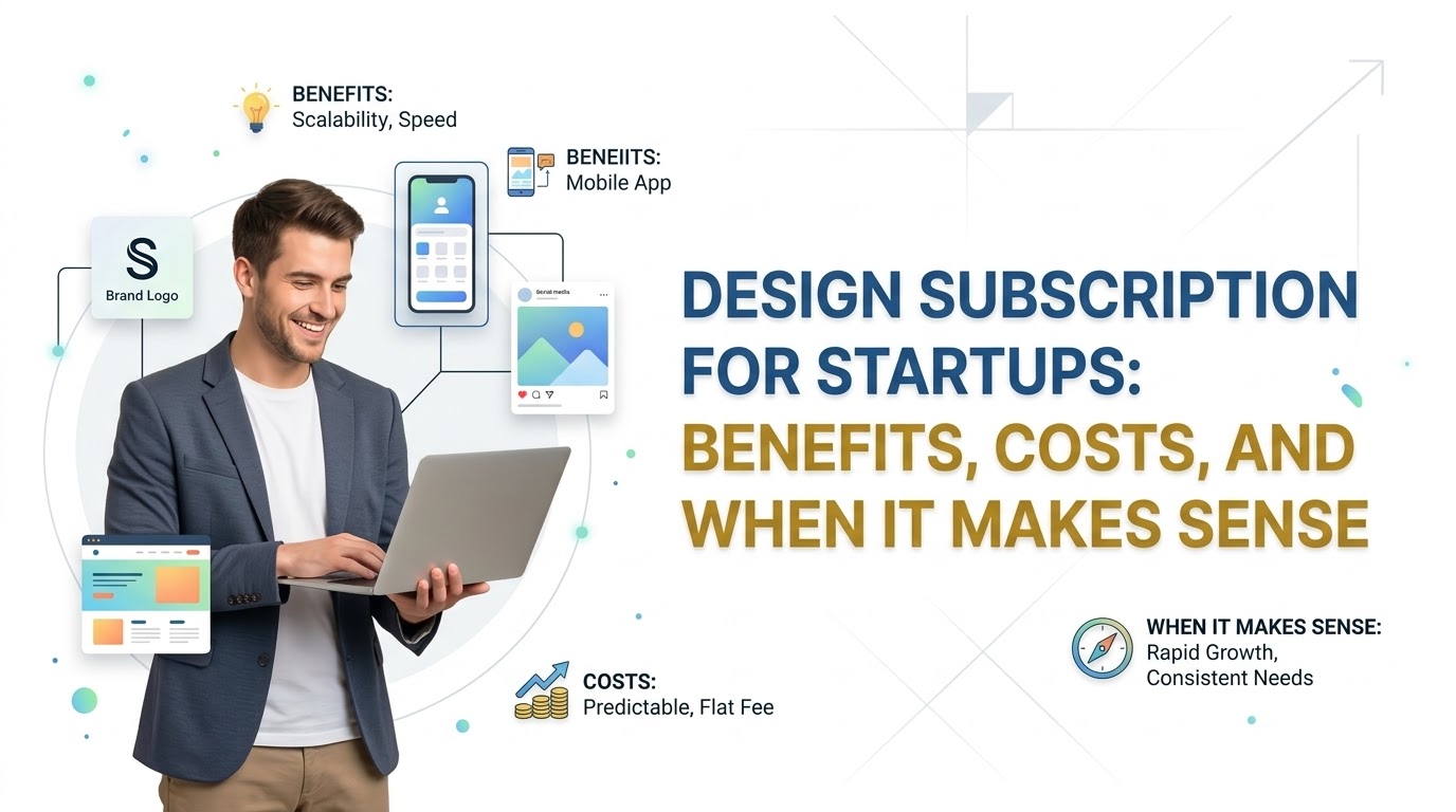 Design Subscription for Startups: Benefits, Costs, and When It Makes Sense
