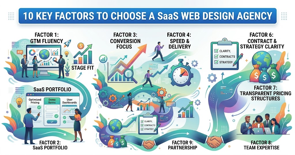 How to Choose the Right SaaS Web Design Agency: 10 Factors