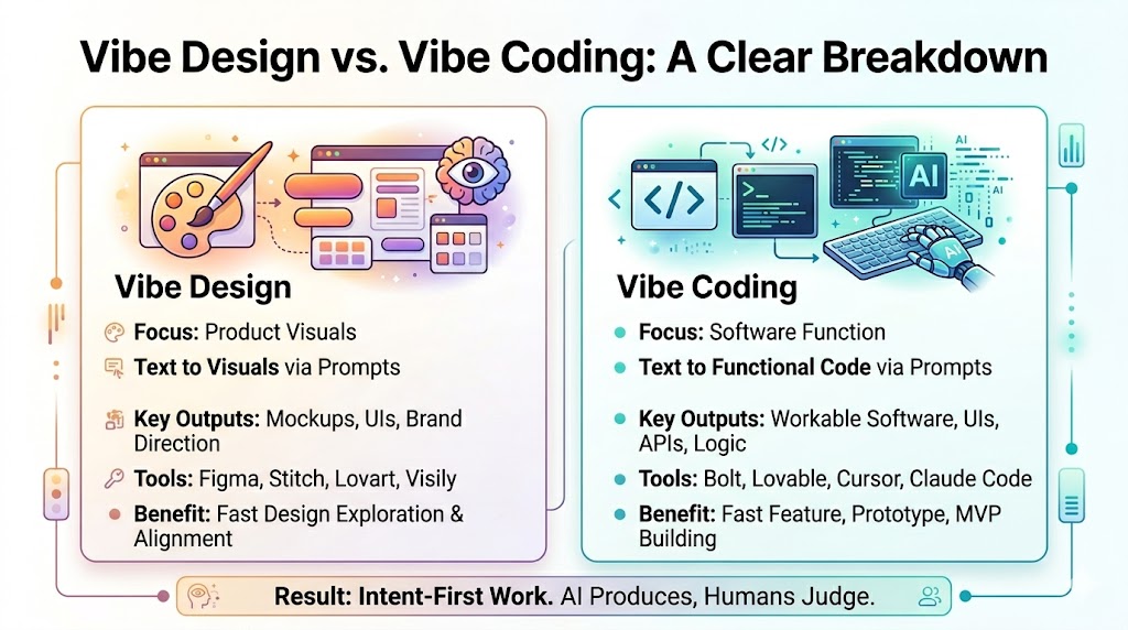 Vibe Design vs. Vibe Coding: What You Actually Need to Know
