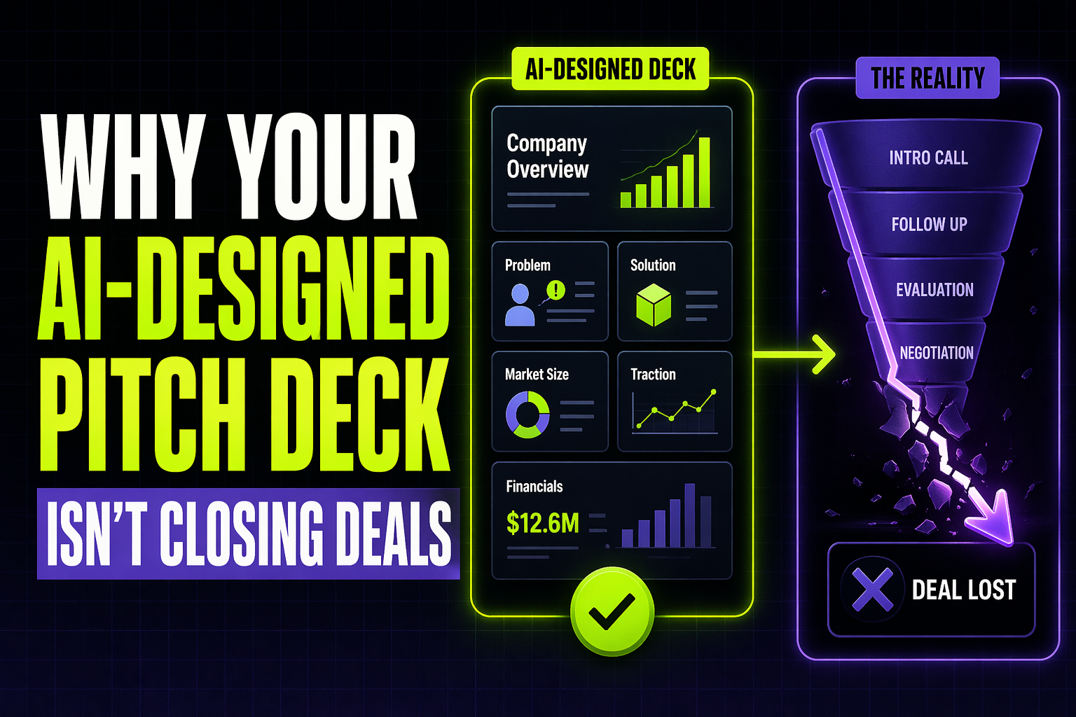 Why AI Pitch Decks Don't Close Deals (And How to Fix Them)